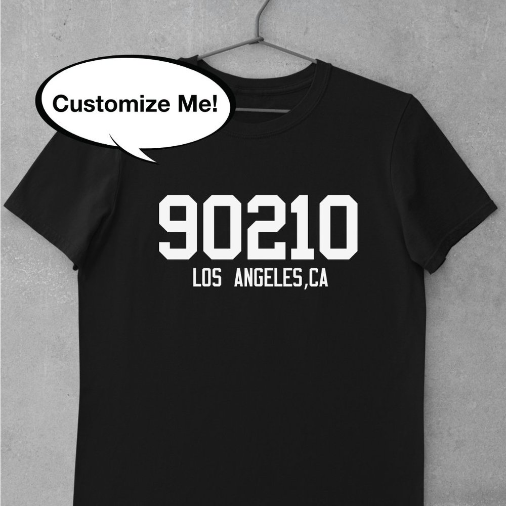 Custom Zip Code, City, State, Hometown, Personalized, Made to order